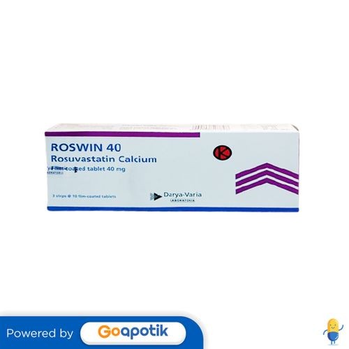 Roswin 40 Mg Box 30 Tablet