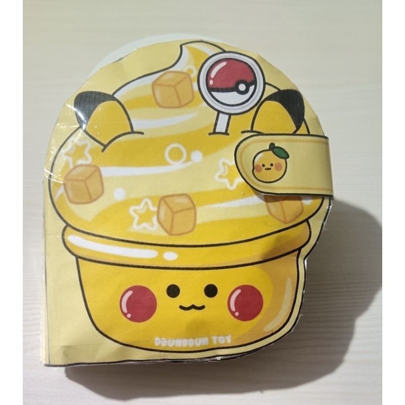 Boneka Kertas Squishy Book Mango Cafe x Pikachu