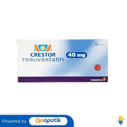 Crestor 40 Mg Box 30 Tablet