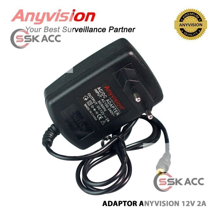 Adaptor Cctv 12v 2a ANYVISION SSKACC-KOMPUTER