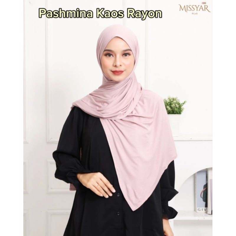 Pashmina Kaos Rayon | Pashmina Oman (Turkey Shawl)