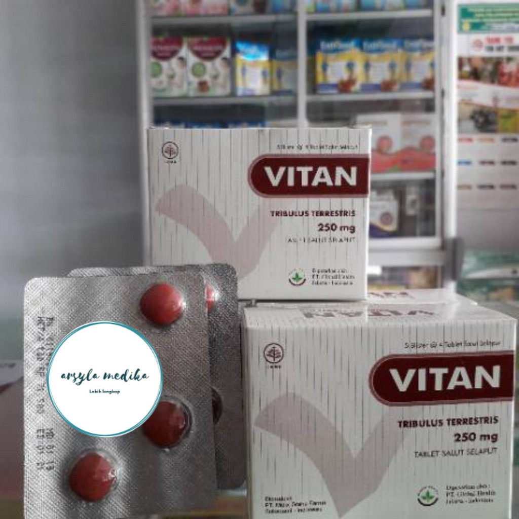 murah Vitan 250mg Eceran pertablet originale