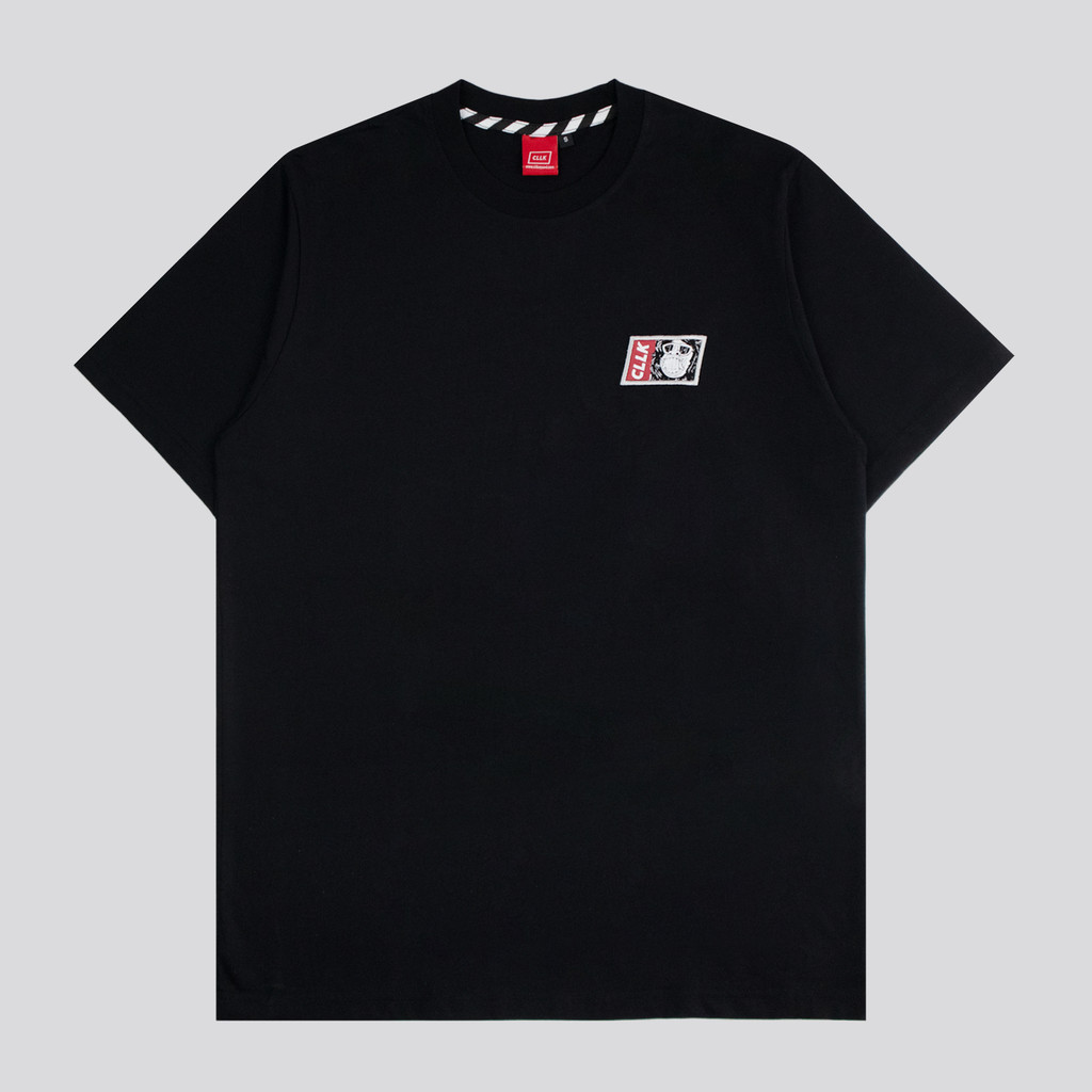 Cllk - Chest Patch Tee - Tshirt Men Black & White