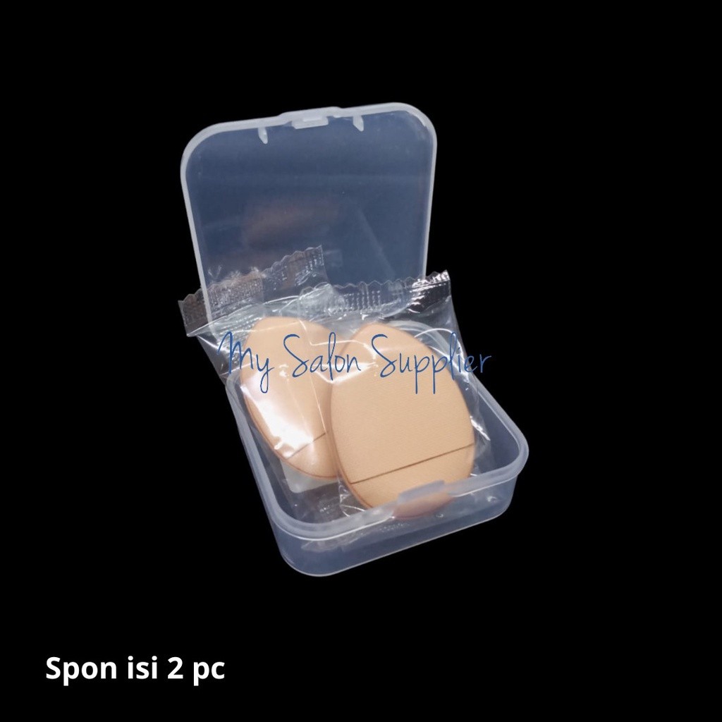 Spon BB Cream Mini isi 2 + Tempat (diskon)
