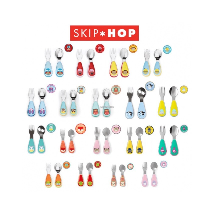 Skip Hop Zoo Fork & Spoon
