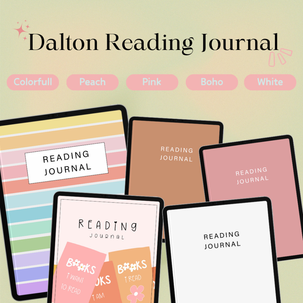 Digital Reading Journal IOS Android ---  Dalton Reading Journal