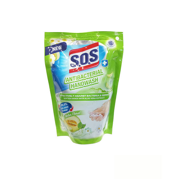 SOS HAND SOAP MELON 300 ML REFFIL