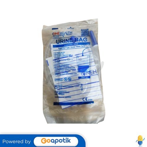 Onehealth Urine Bag Type Push Pull 2000 Ml Piece