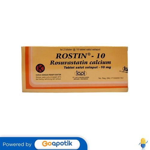 Rostin 10 Mg Box 20 Tablet