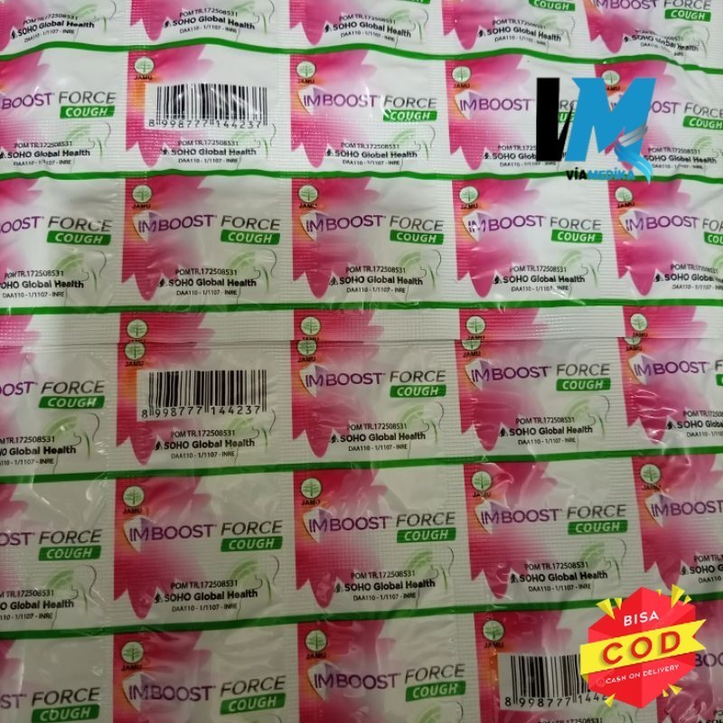 imboost cough ecer/per1butir putus original