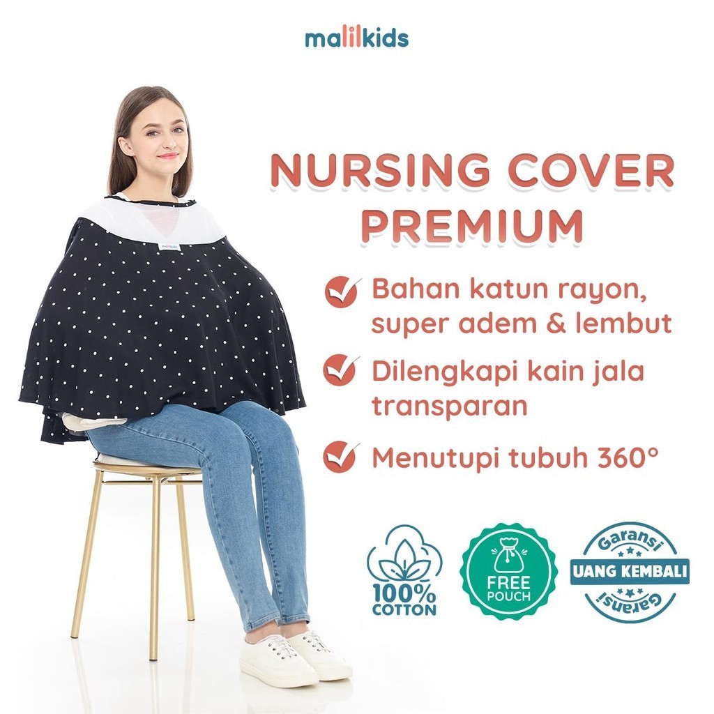Malilkids Nursing Cover Premium