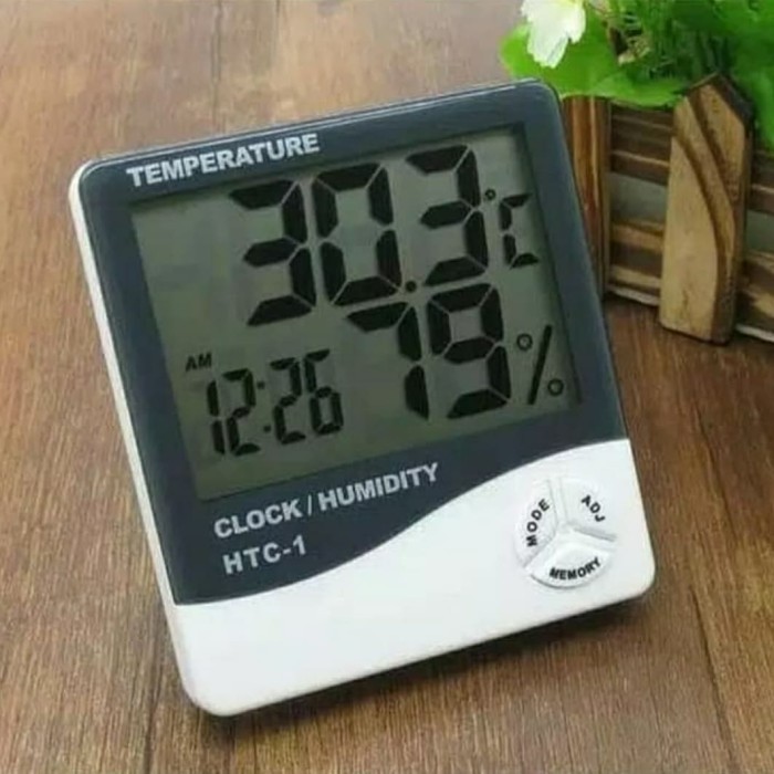 HTC-1 Thermometer Higrometer / Termometer Ruangan / Hygrometer Digital