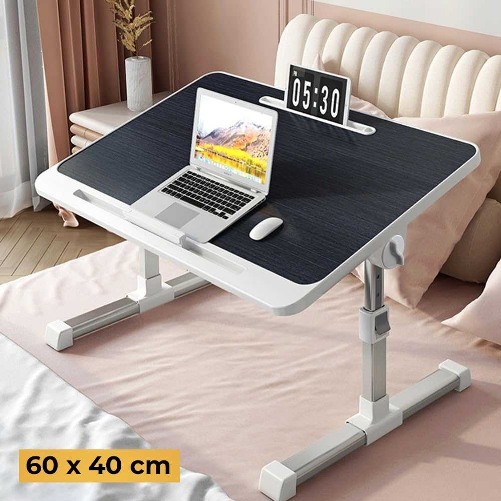 Meja Lipat Laptop Belajar Foldable Bed Table Adjustable