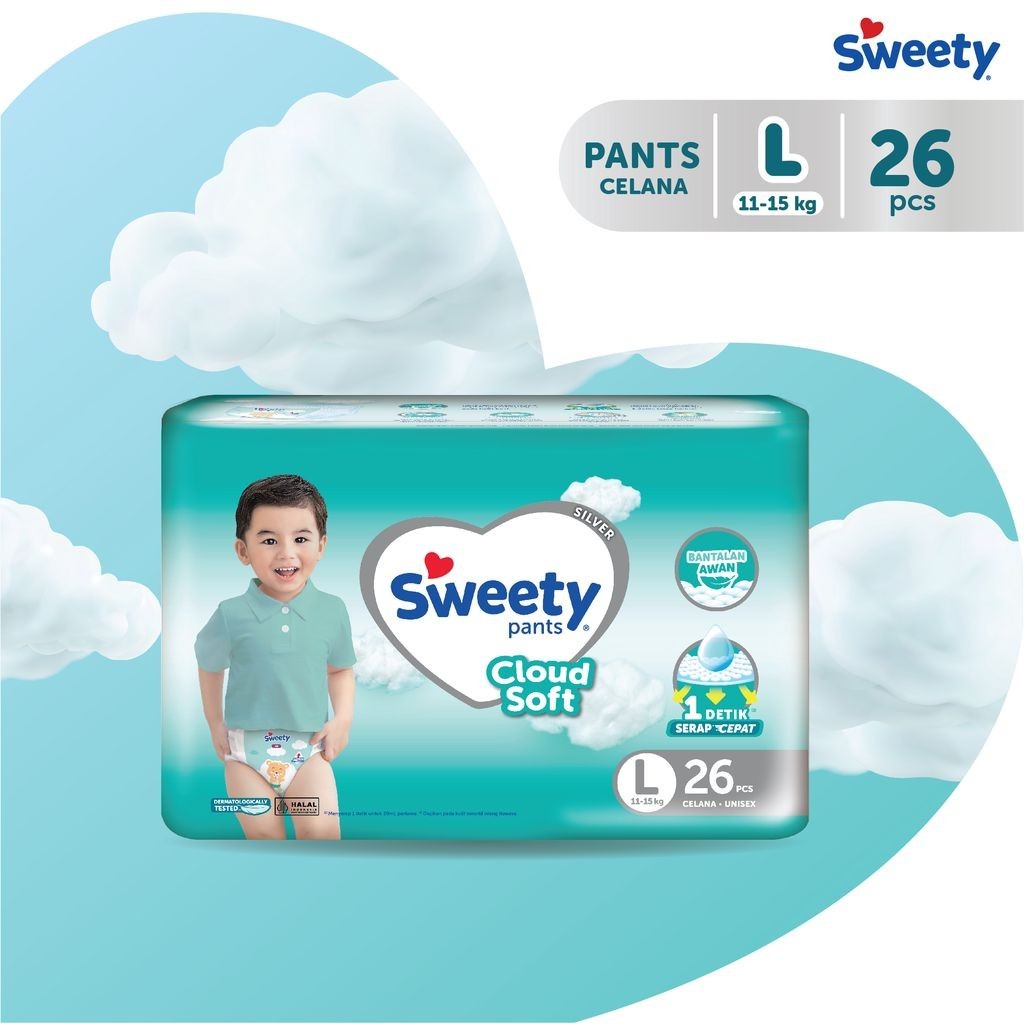 Sweety Silver Cloud Soft L 26s