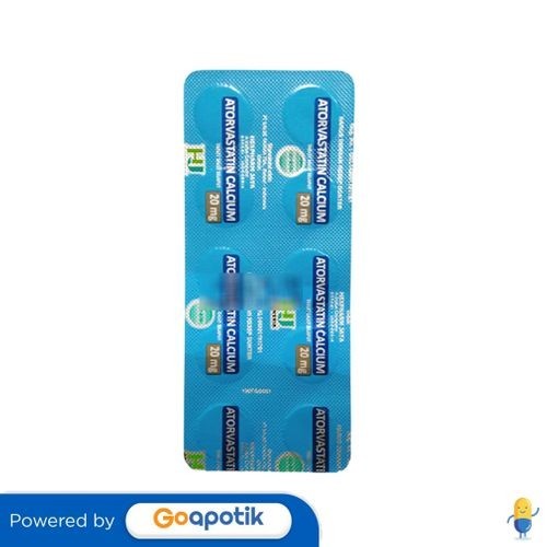 Atorvastatin Hexpharm 20 Mg Strip 10 Tablet
