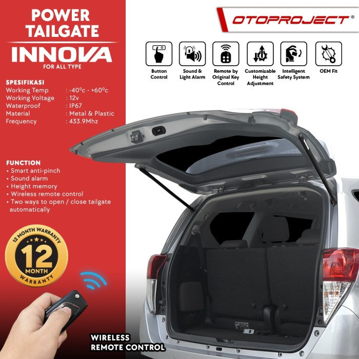 Otoproject- Power Tail Gate Innova