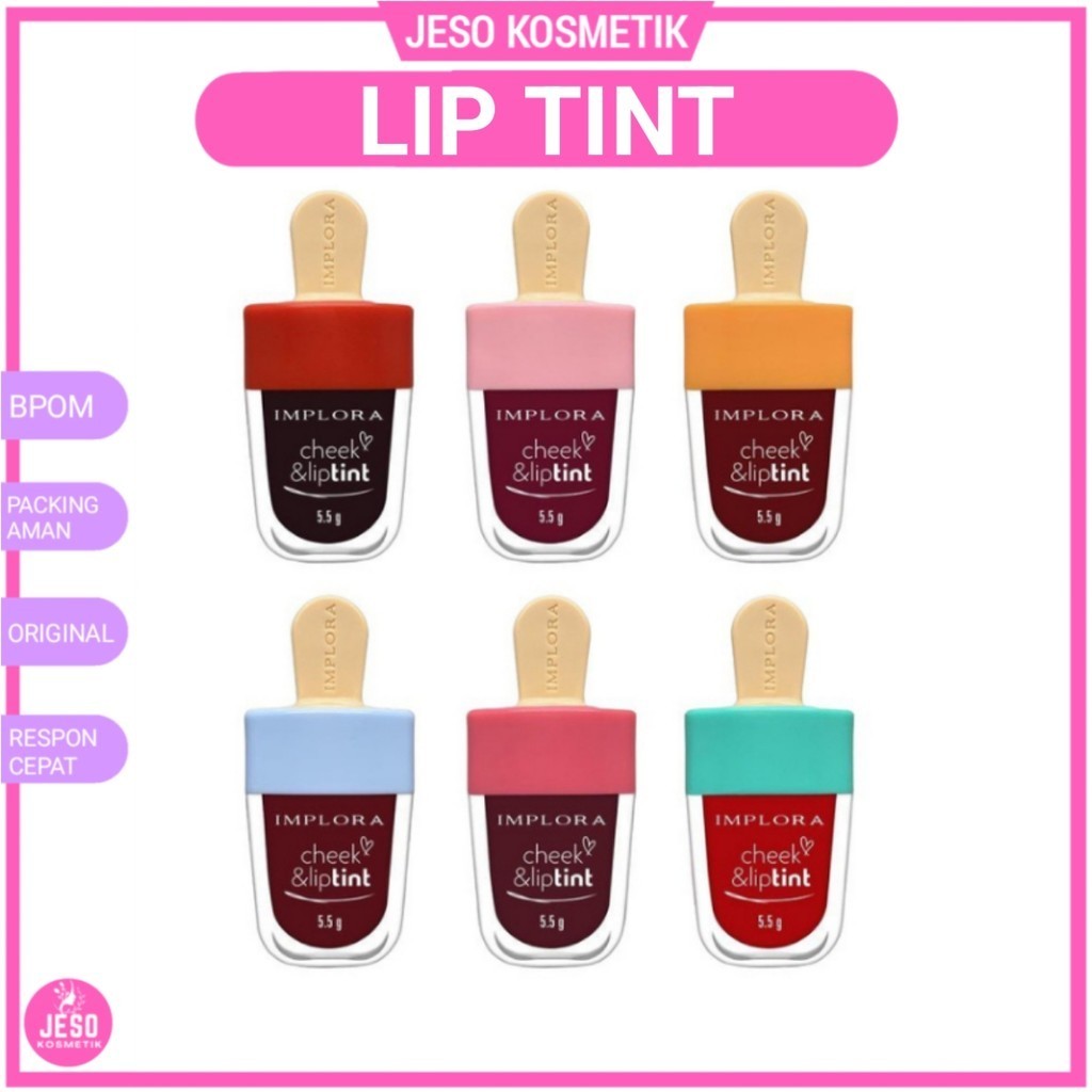 JESO - ️️ BPOM IMPLORA Cheek & Liptint -  Ice Cream