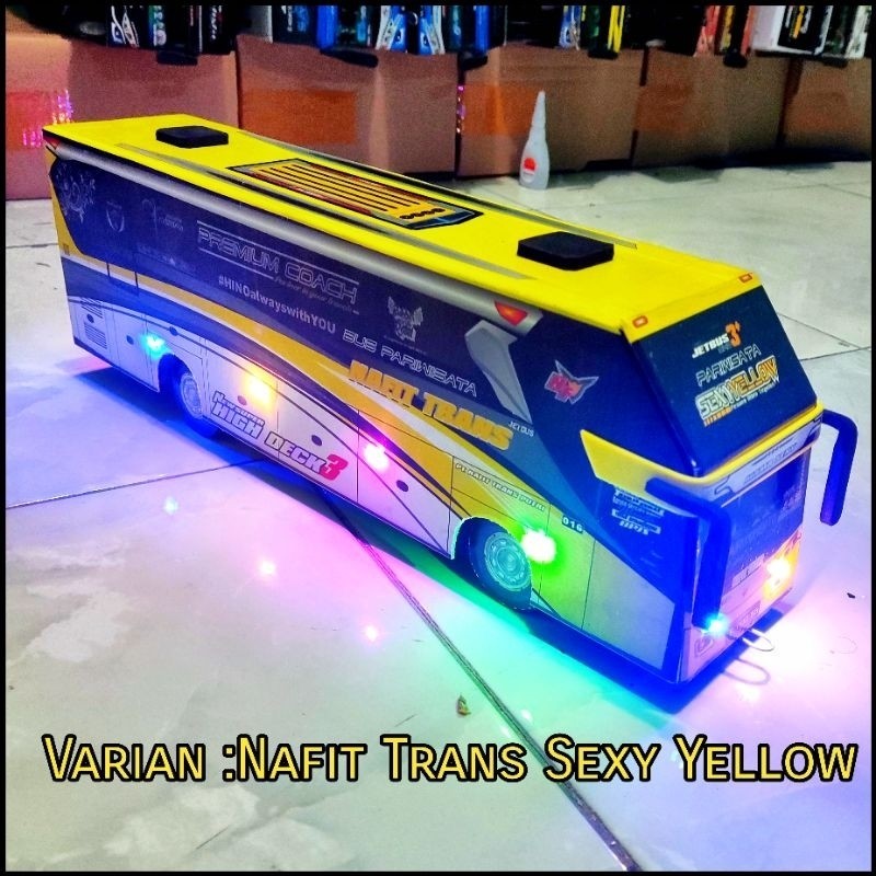 Bus Telolet Basuri Nafit Trans Full Lampu