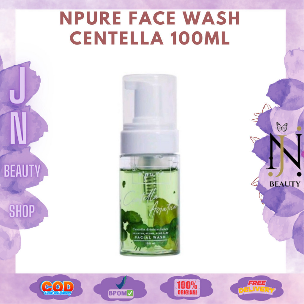 NPURE FACE WASH CENTELLA 100ML