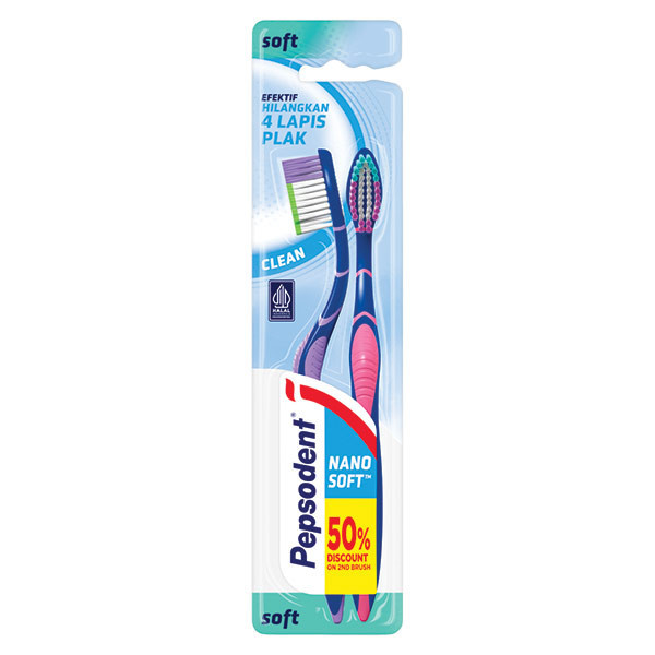 PEPSODENT TB NANO SOFT CLEAN MP2