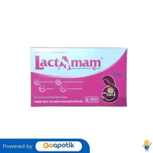 Lactamam Box Isi 60 Kaplet