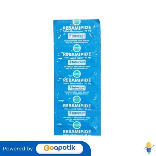 Rebamipide Interbat 100 Mg Strip 10 Tablet