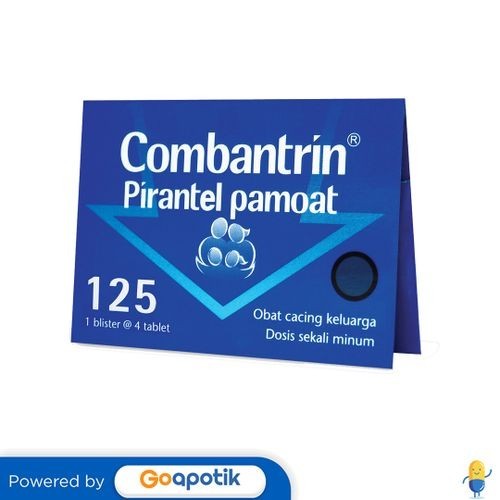 Combantrin 125 Mg Strip 4 Tablet