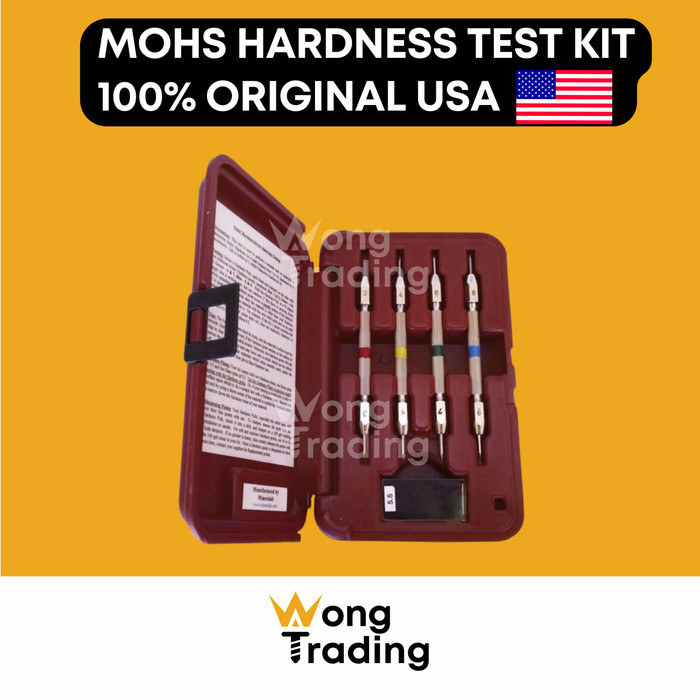 MOHS HARDNESS TEST KIT FOR INDUSTRIAL USE