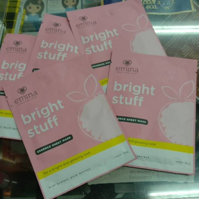 Emina Sheet Mask Bright Stuff ORI