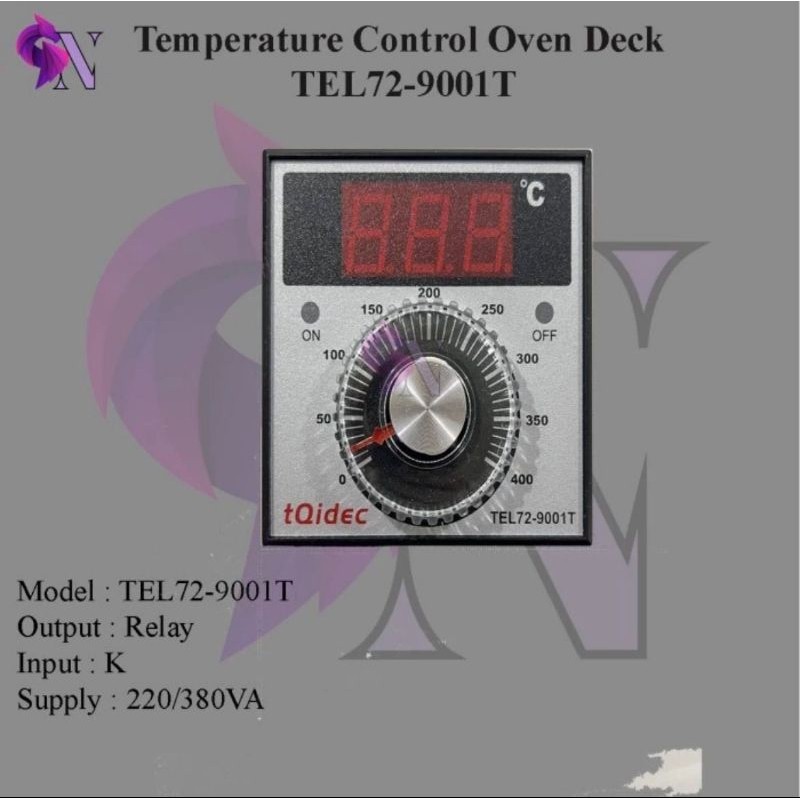 Temperature Control Oven Deck TEL72-9001T