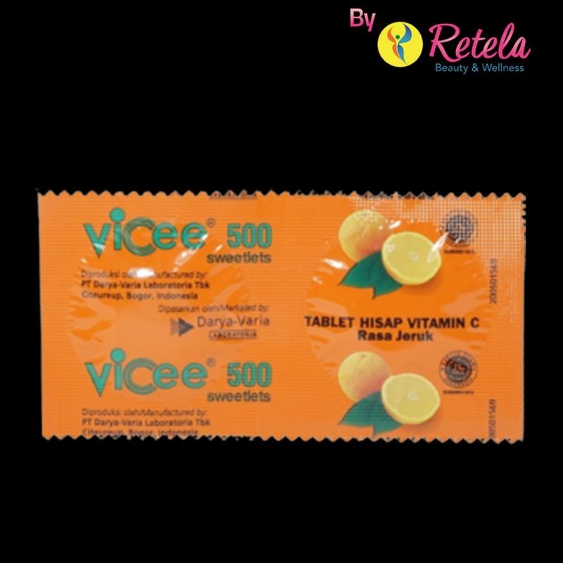 VICEE ORANGE 1 STRIP 2 TABLET