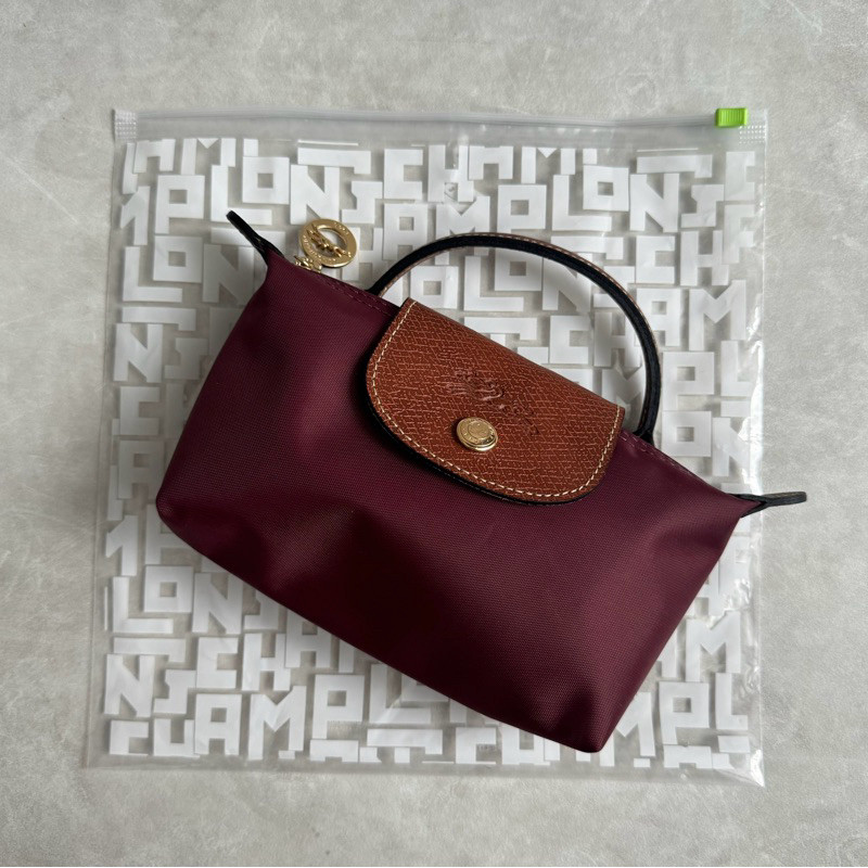 L - C Pouch Burgundy