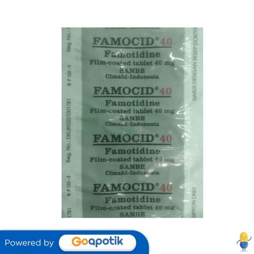 Famocid 40 Mg Strip 6 Tablet