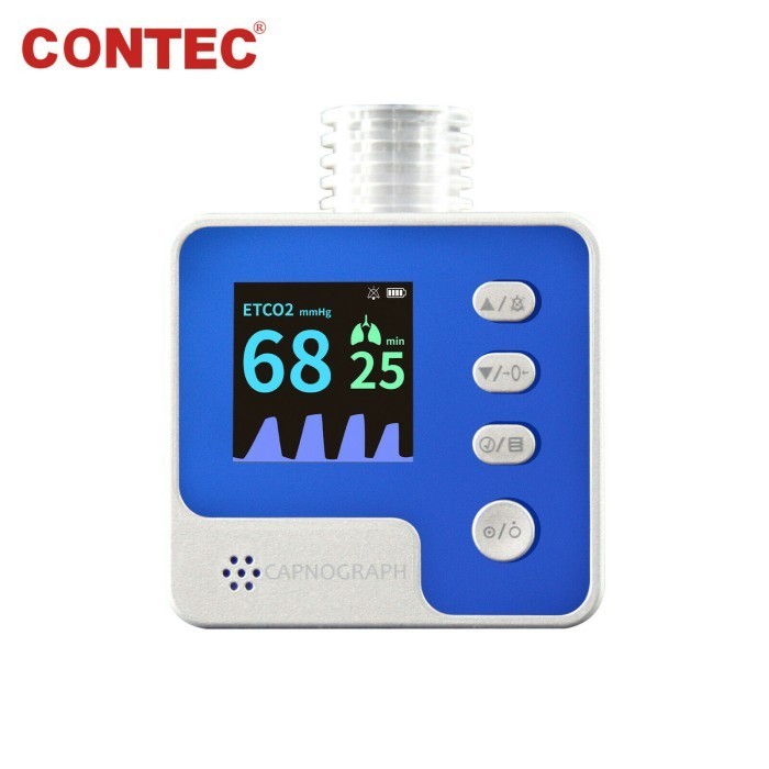 CONTEC CA10M Mainstream ETCO2 Capnograph Respiration Rate End-tidal