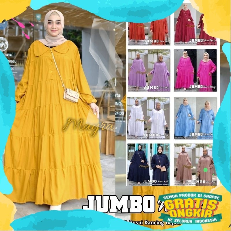 GAMIS JUMBO RAYON PREMIUM/Jokowidodo