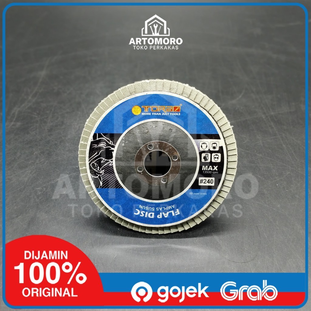 Amplas Flashdish 4inch P240 TORA