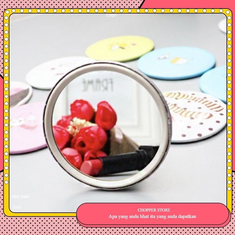 COD CERMIN MAKEUP BULAT MINI KARAKTER