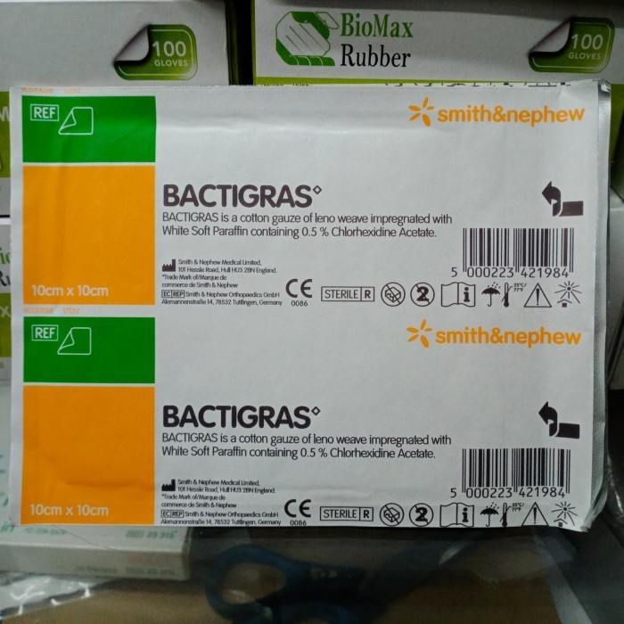 bactigras 10cm x 10cm