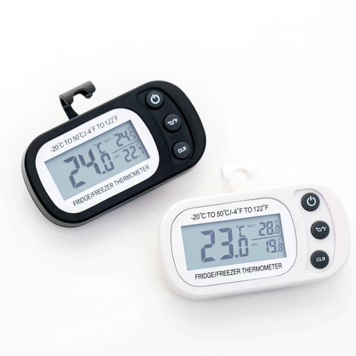 Thermometer Fridge Frozen Kulkas - Putih