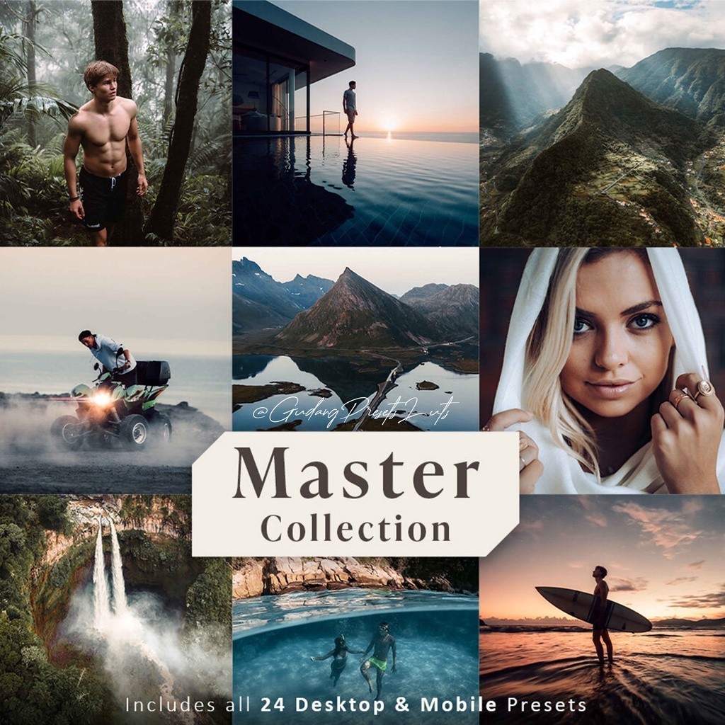 care4art Master Collection Presets Desktop IOS Android