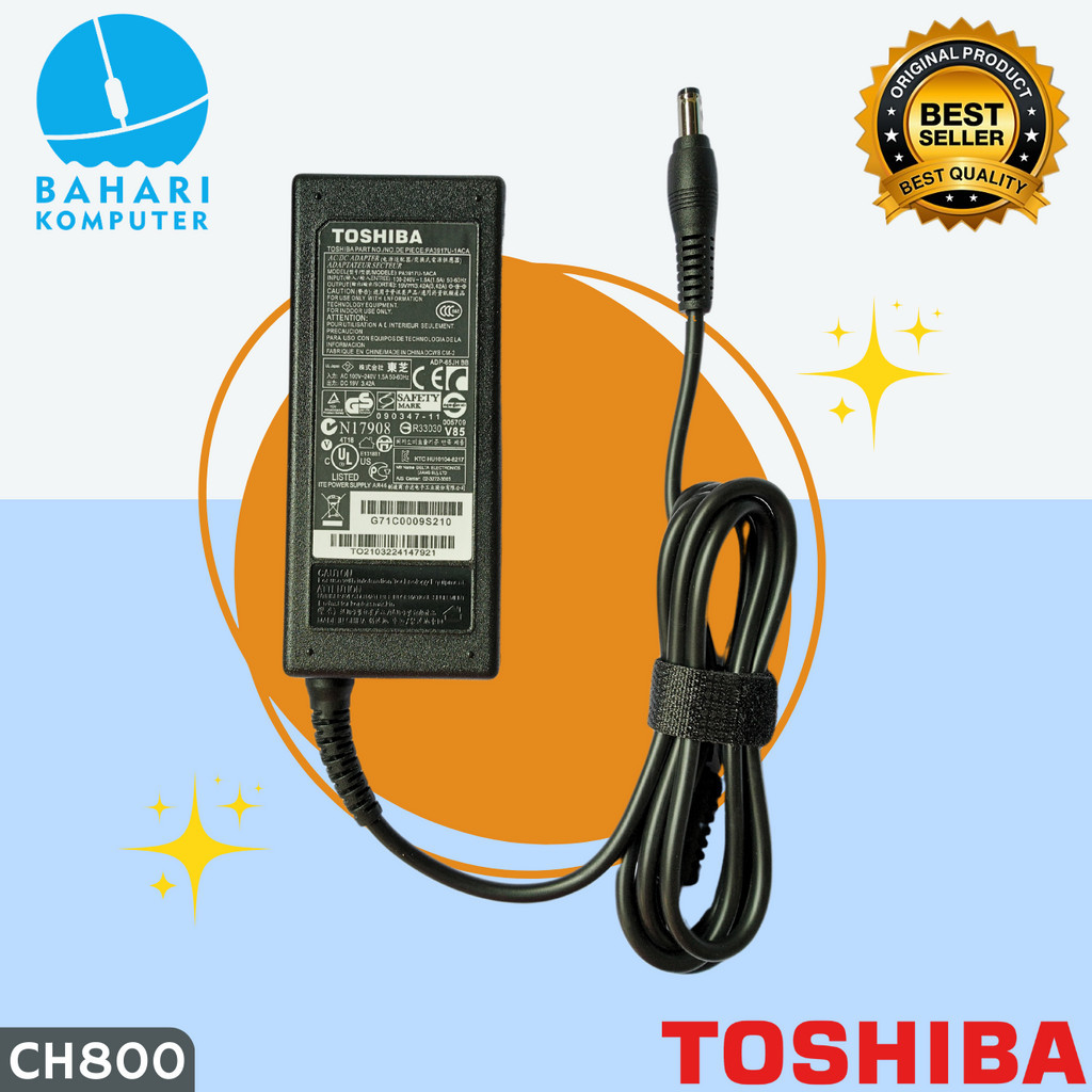 Adaptor Charger Toshiba Satellite E45 E45W E45DW E45-B E45T-B