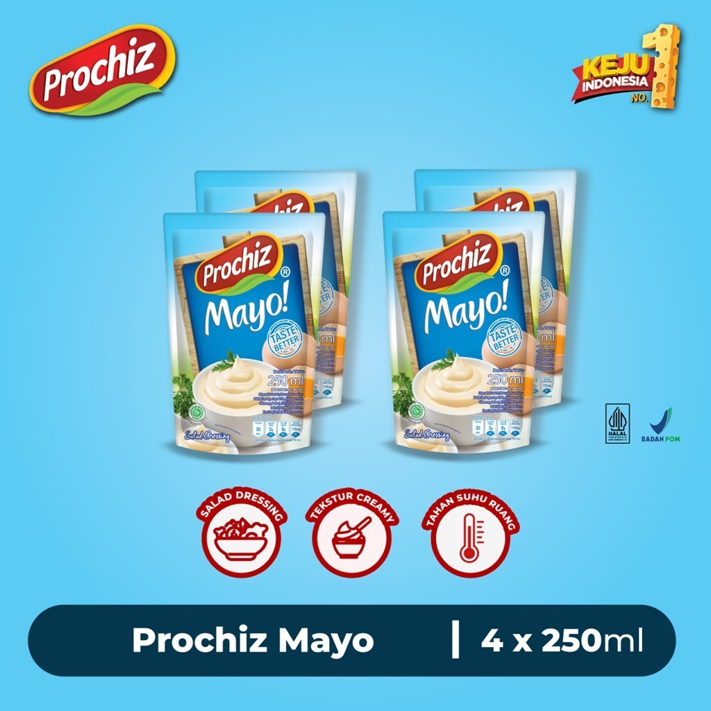PROCHIZ Mayo 250 ml x 4