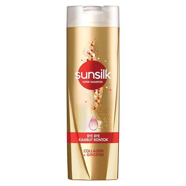SUNSILK SUPER SHAMPOO BYEBYE RONTOK 160ML