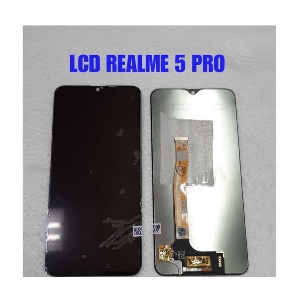 LCD REALME 5 PRO FULLSET + TOUCHSCREEN BLACK