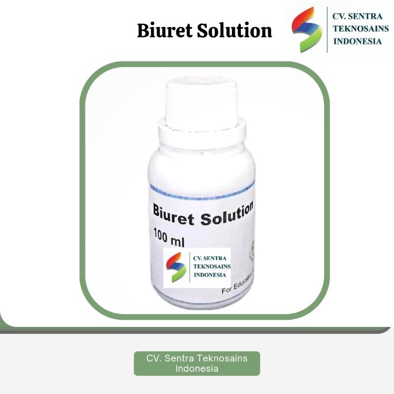 Indikator Biuret/ Biuret Indicator solution 50 ml (Protein test)