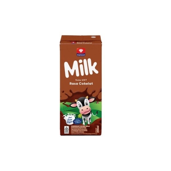 DIAMOND MILK UHT CHOCOLATE 200 ML