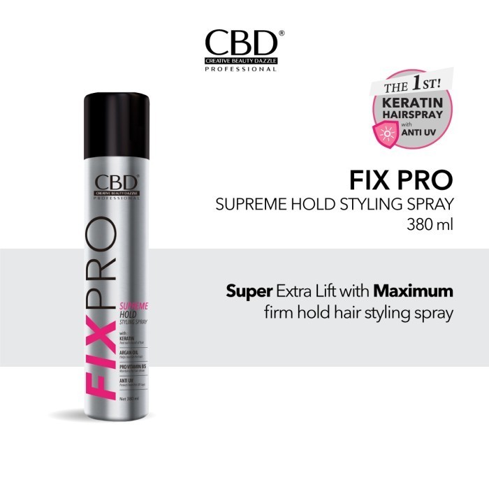 CBD Fix Pro Supreme Hold Styling Spray 380ml