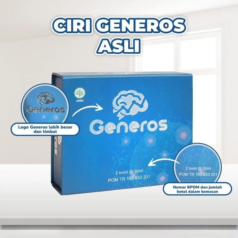 Generos 1box multivitamin anak original