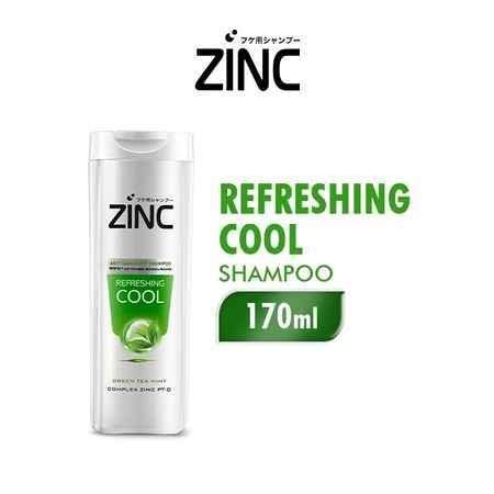 (FREE GIFT) Zinc Shampoo Refreshing Cool Botol 170 ml
