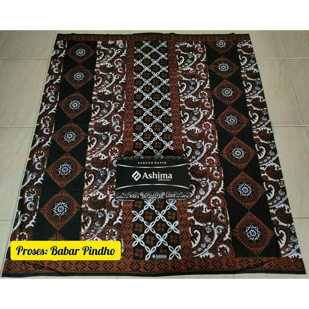 Sarung batik ashima cap babarpindo/sogan